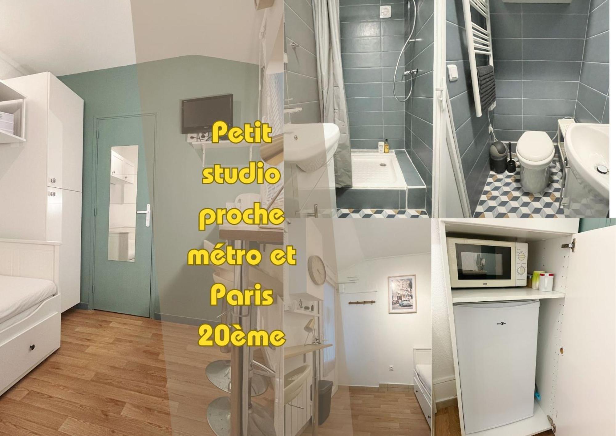 #1 Petit Studio Pres Du Metro L9 Bagnolet Bagian luar foto